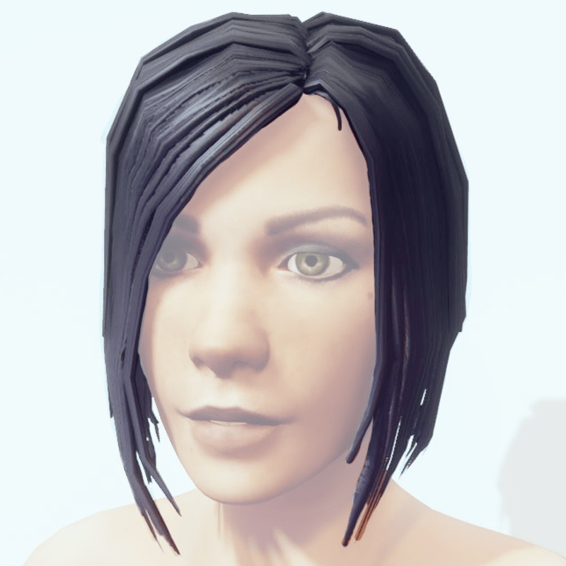 Hair Female - Short Bobcut