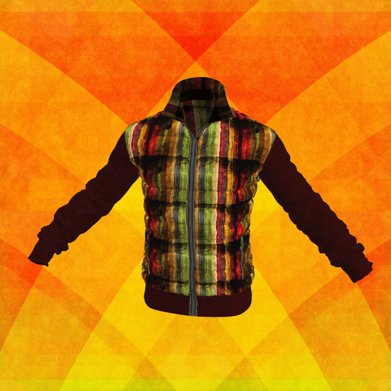 Down-sweater-jacket Colored