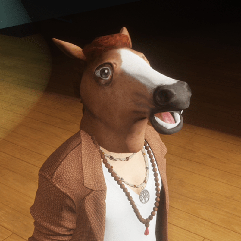 Horse Head (m) basic brown