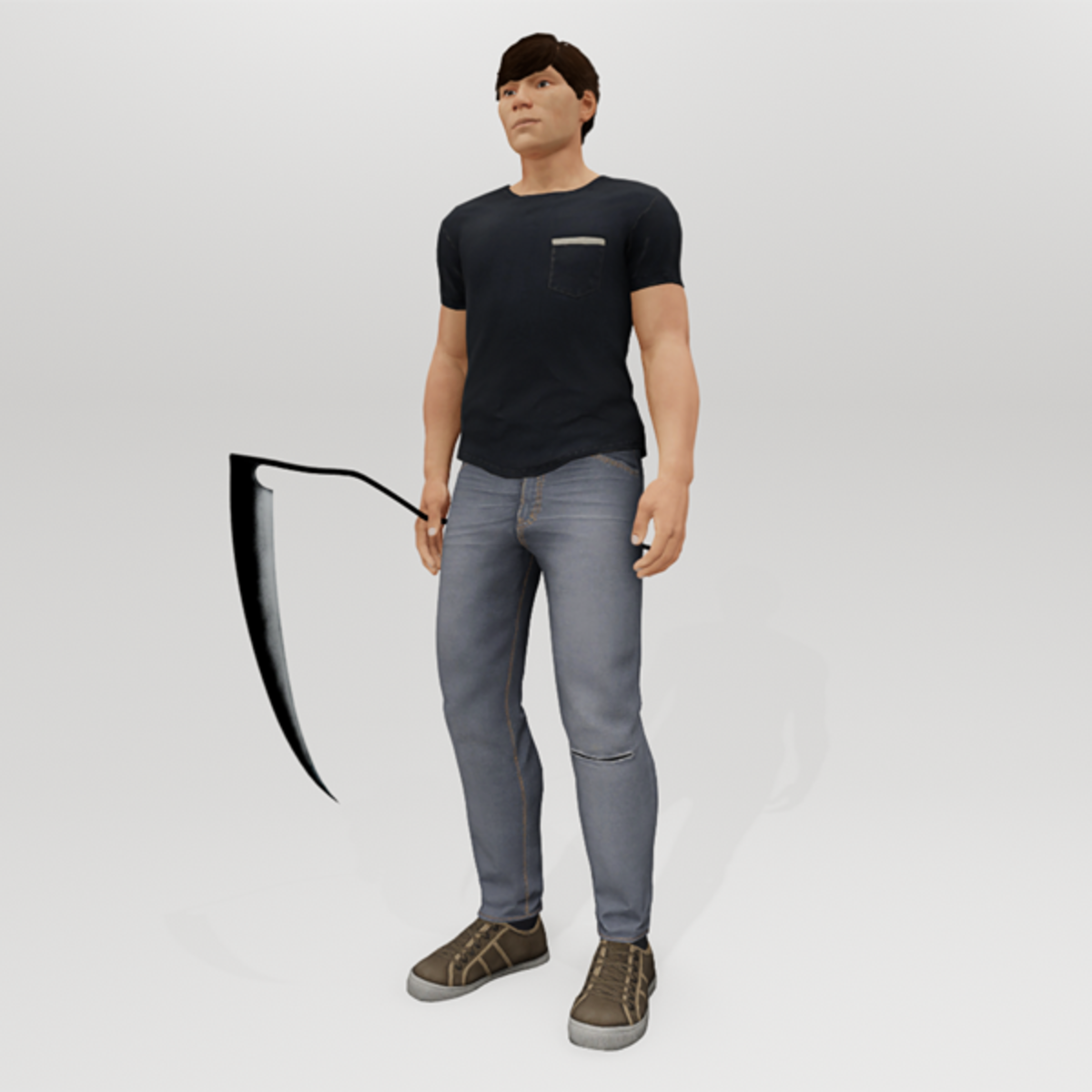 Scythe - Male - Black