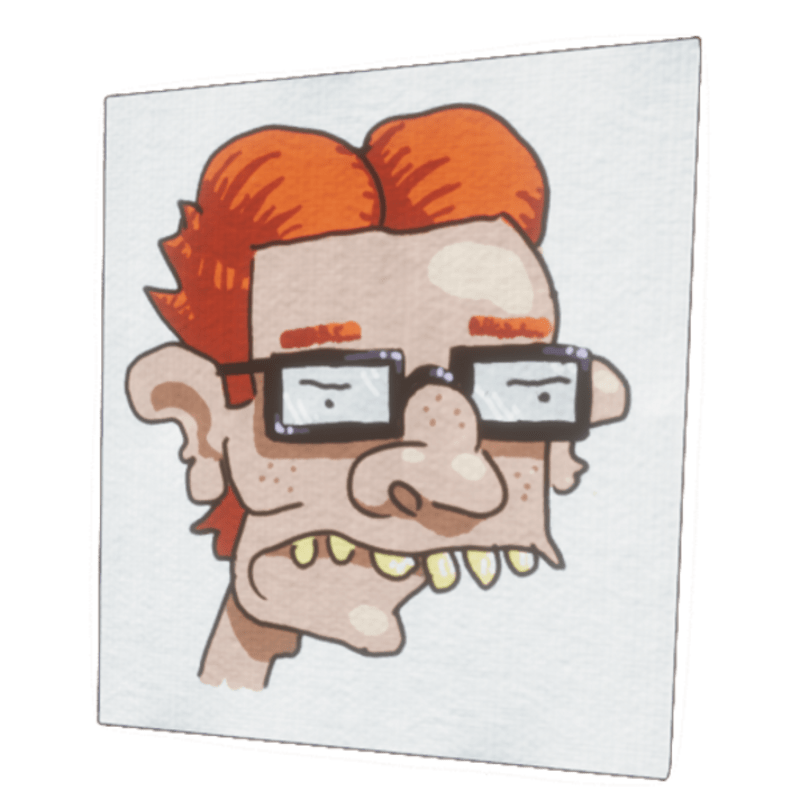 nerd - Painting, Art