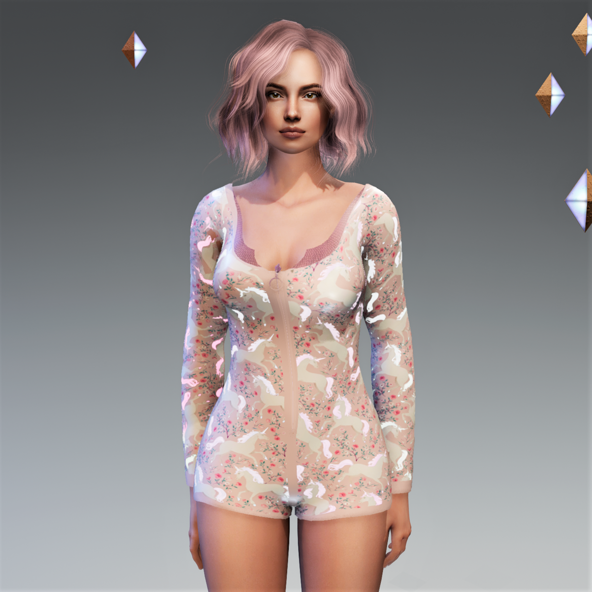 Unicorn Bodysuit Glow