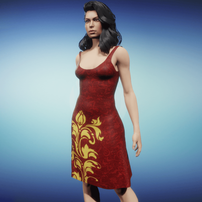 Summerdress Vicky red