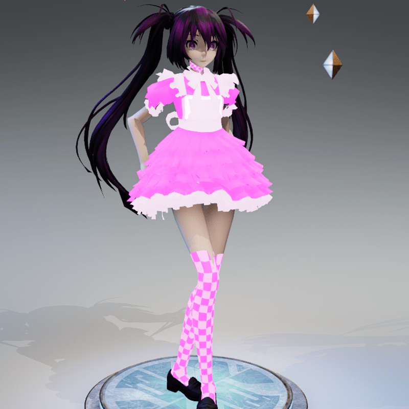Pink Sweet Girl Avatar