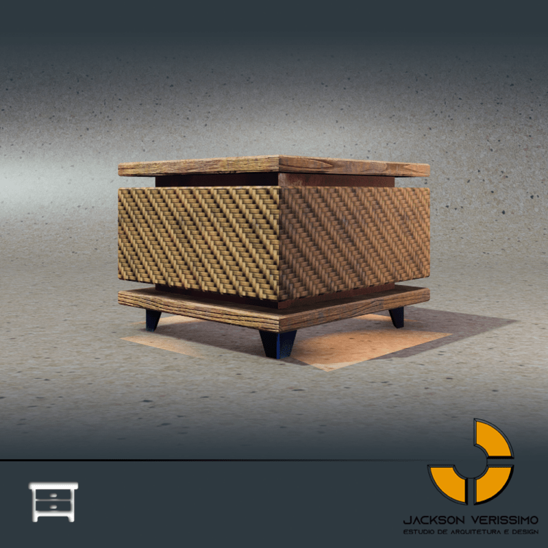 Bedside Janeiro -Wood 3 Classic