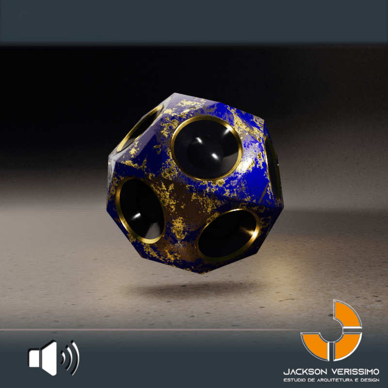 Ball Speaker- Grunge