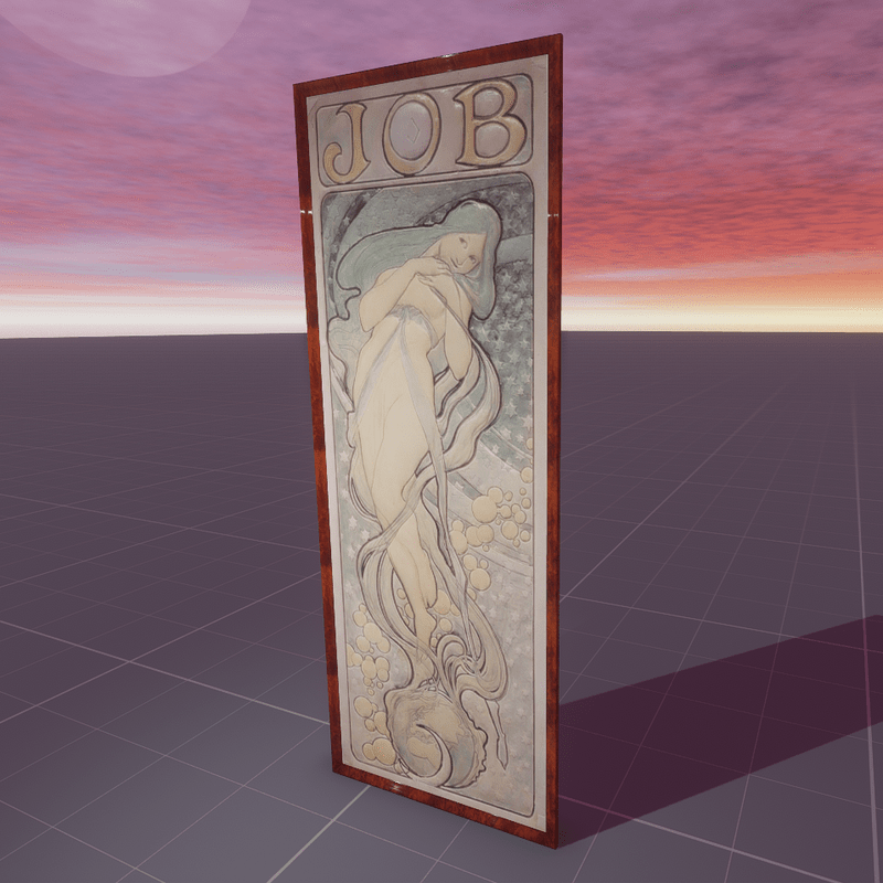 Job 1896 Alphonse Mucha