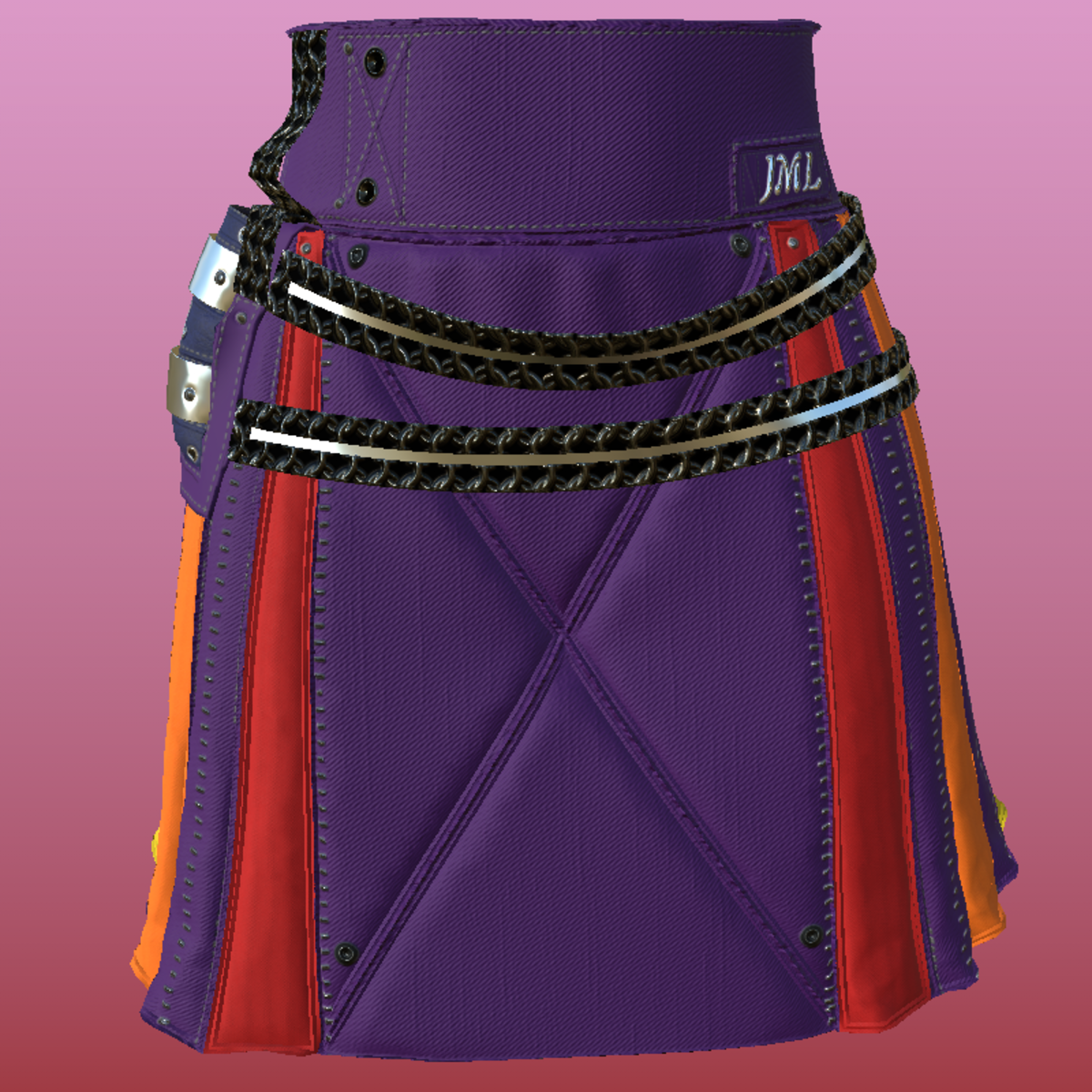 NIKOLA_ FASHION_ SKIRT_ VIOLET_