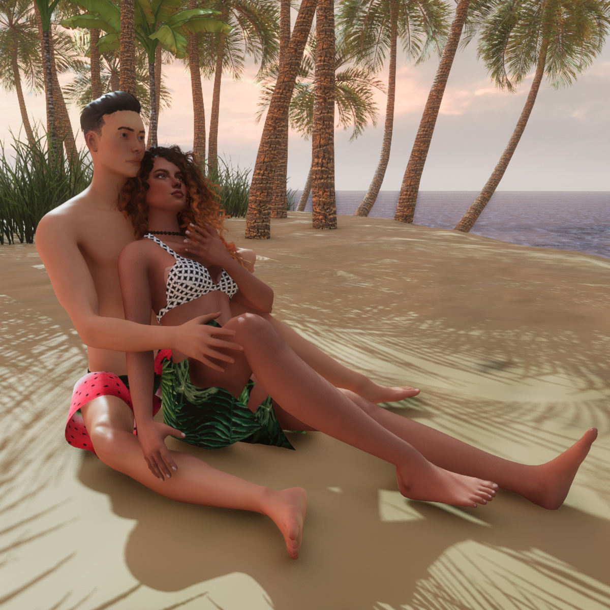 Couple Cuddle Hold me female