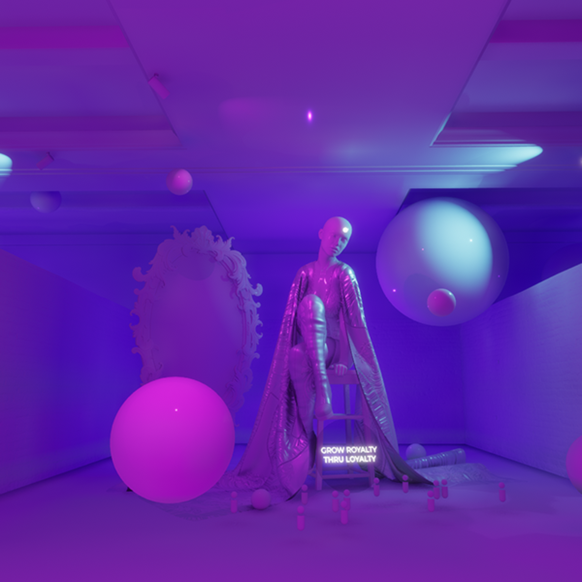 Modern Art Sculpture - mental.os() #19