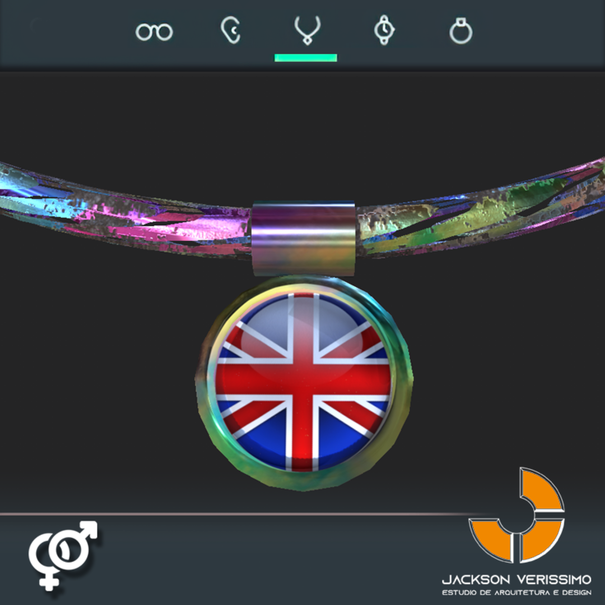 Global Necklace- UK
