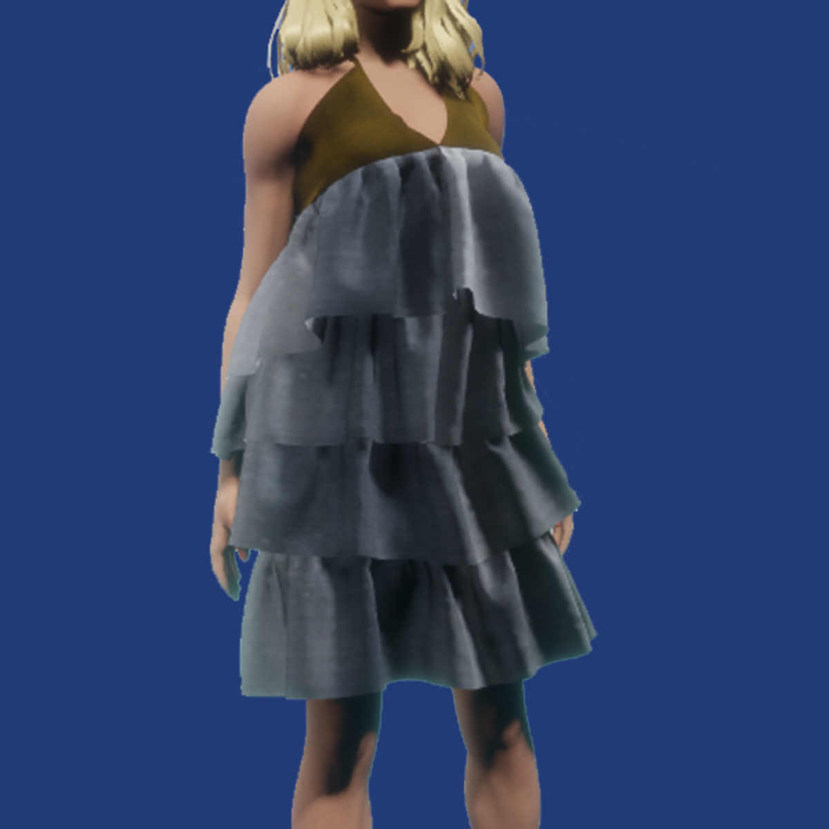 Rebecca Summer in Gold