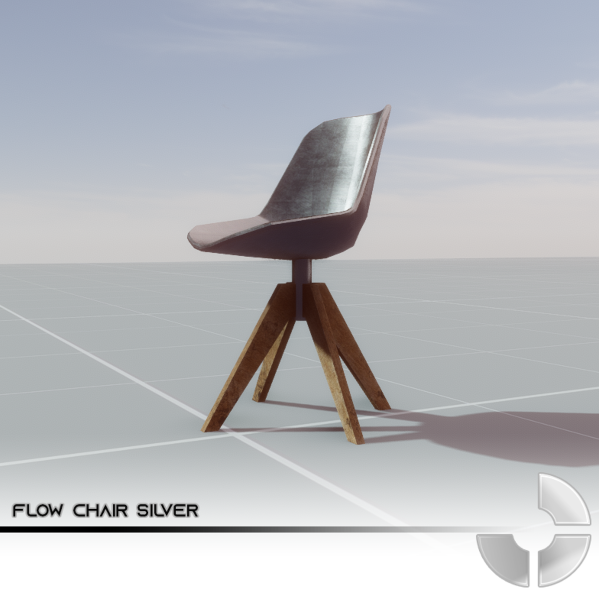 Flow Chair Silver