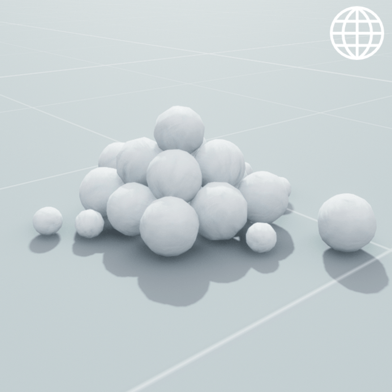 Throwable Snowball Dispenser