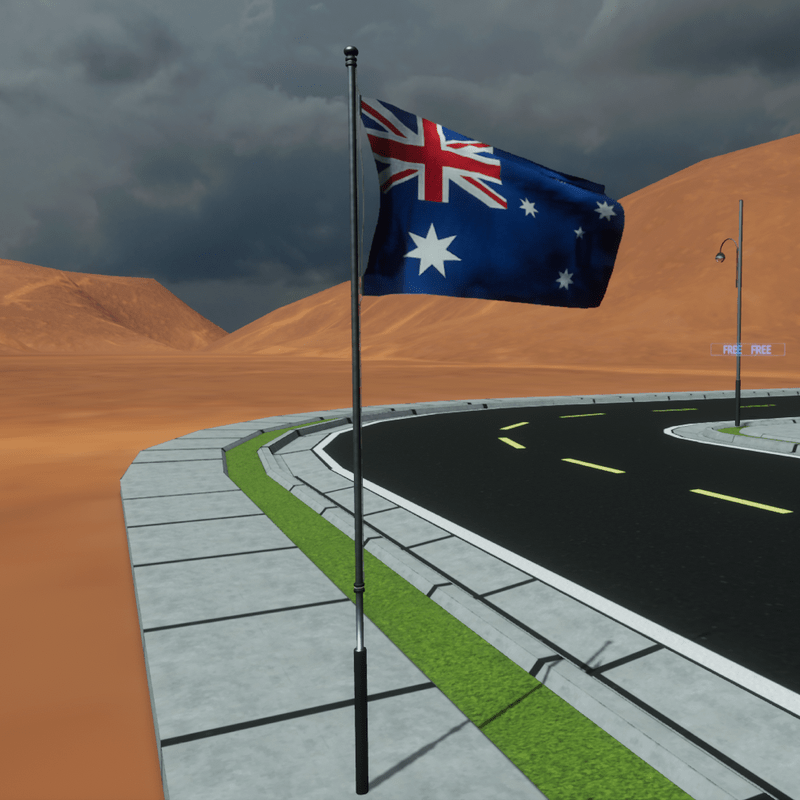 TKA Animated flag Australia