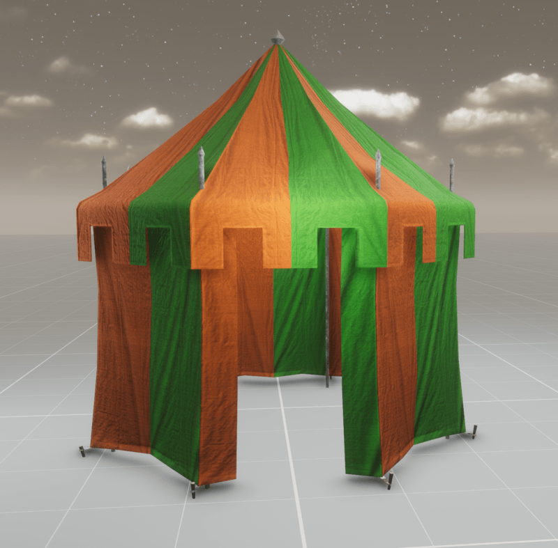 Medieval Style Tent_C