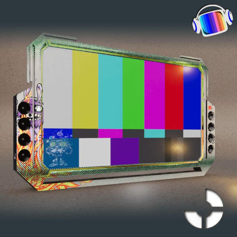 Stage Display SKY 3- Collage White