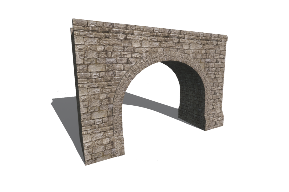 Medieval stone bridge