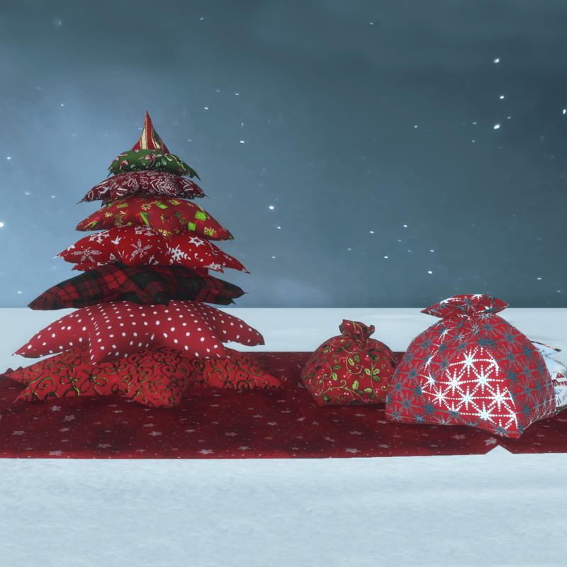 Pillow christmas tree