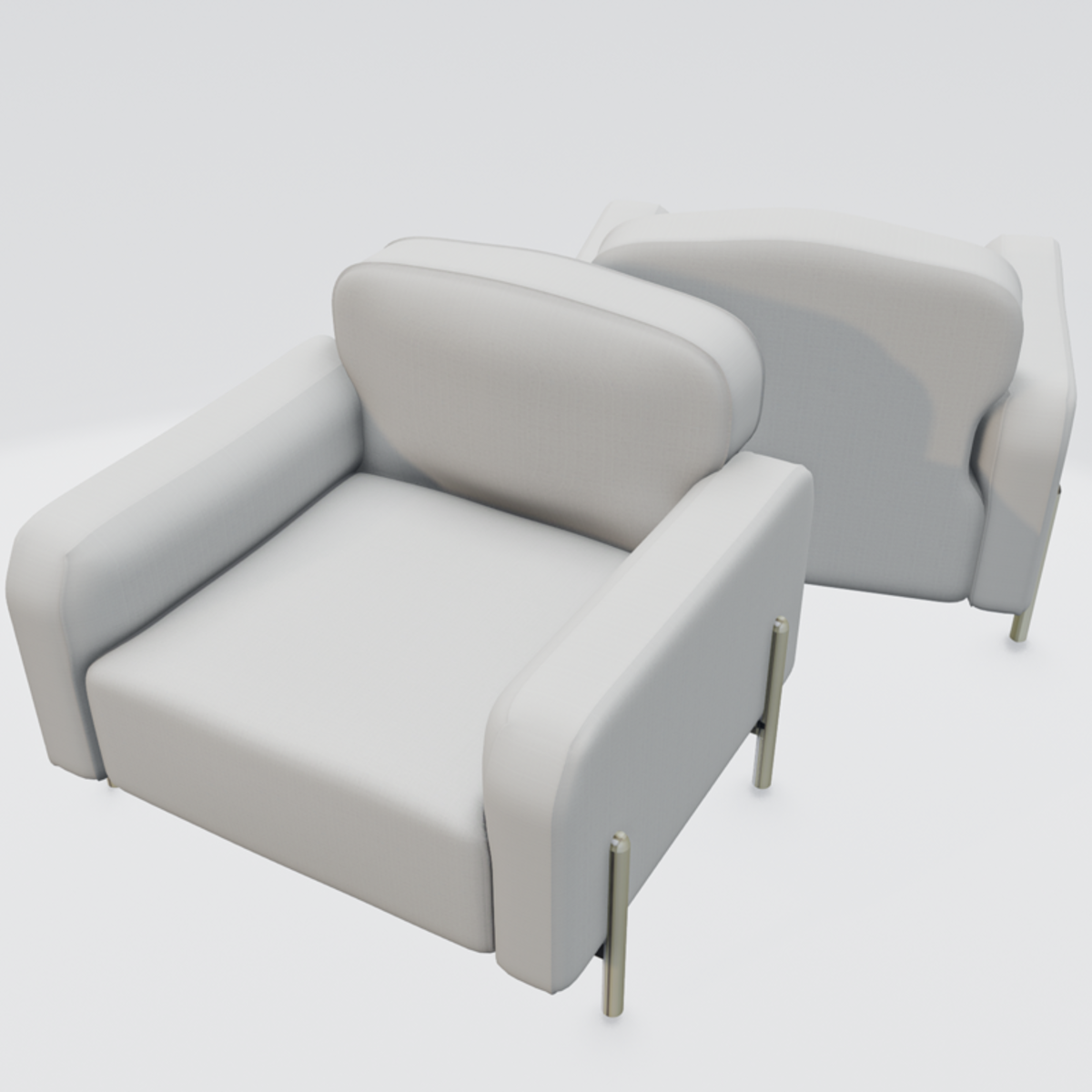Hero Lounge Chair White