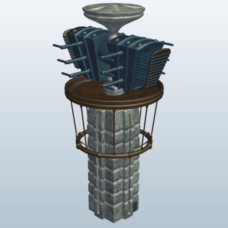 Moon Communication Tower