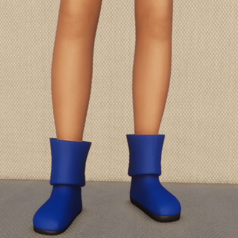 Ankle Alina Boots - Blue