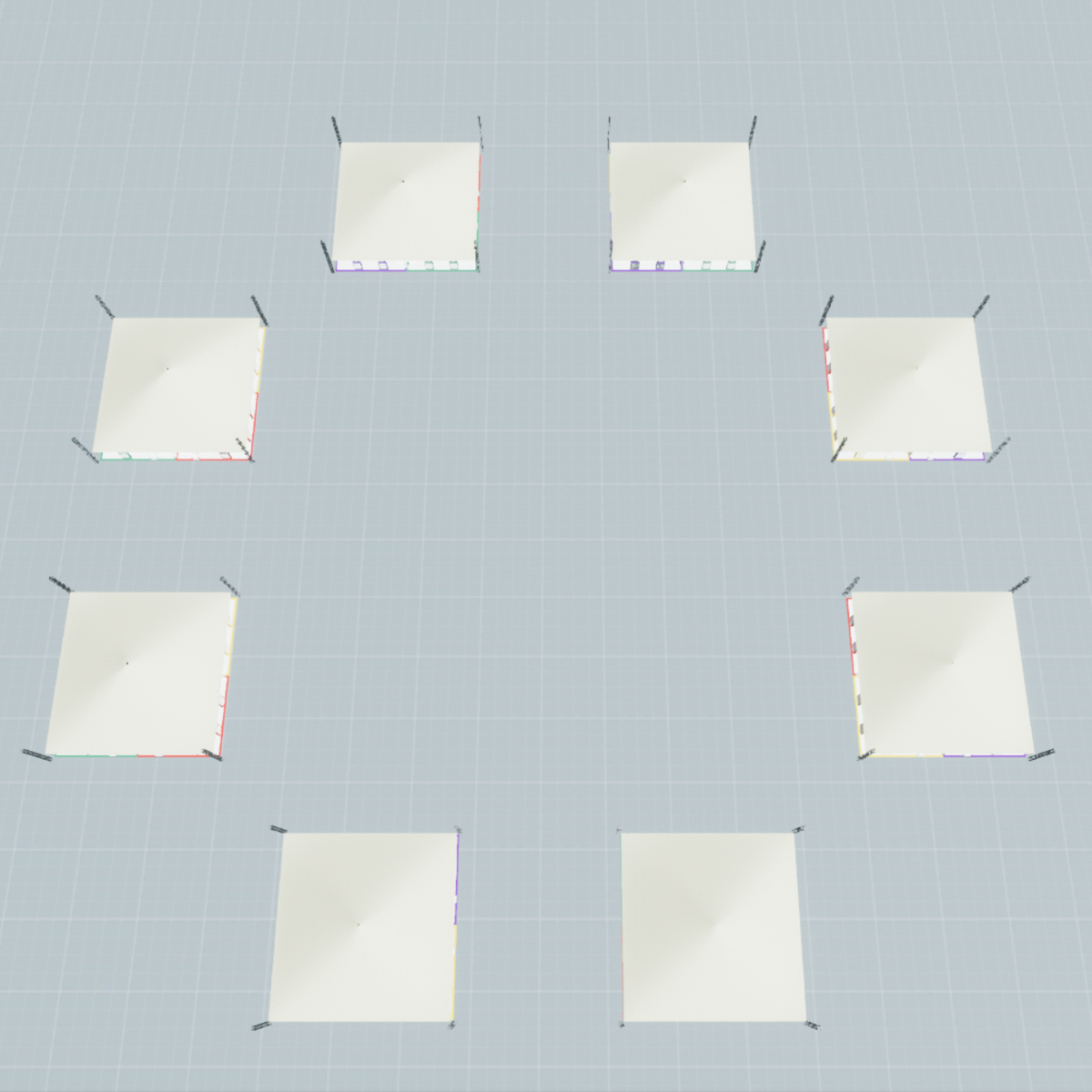 TKA SECTION GROUP STANDS FOR FULL EXPERIENCE