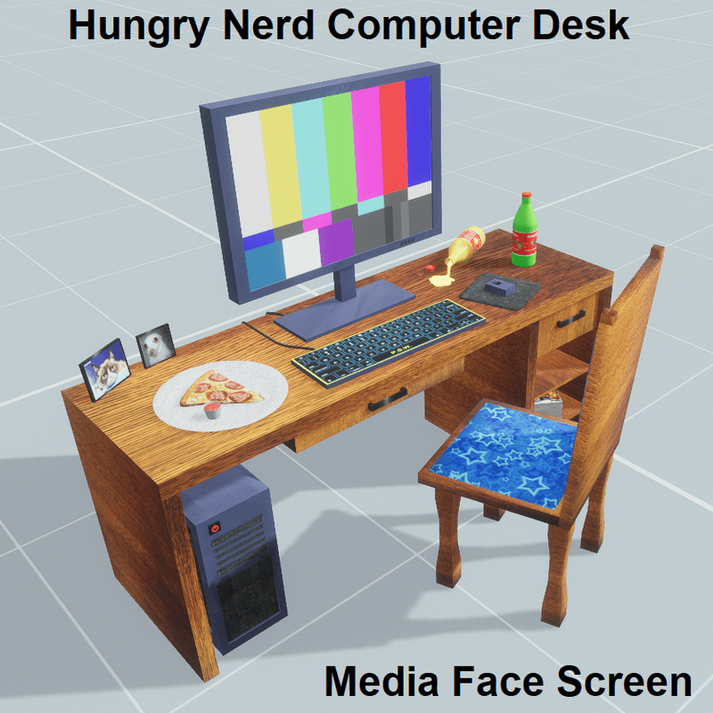 Hungry Nerd Computer Desk