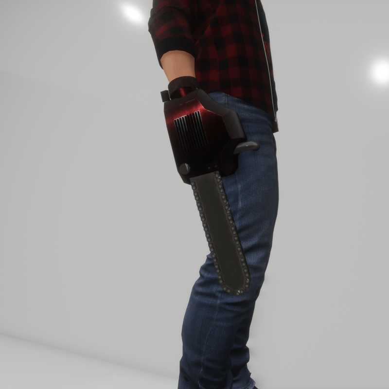 CHAIN SAW HAND (male avatar)