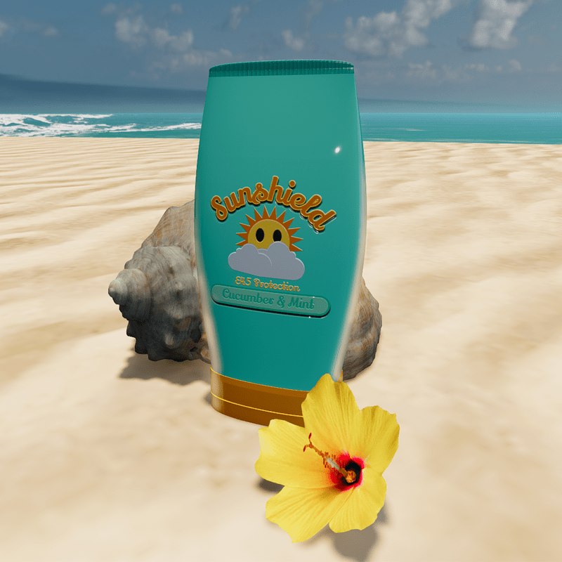 Sunshield Sunscreen Bottle