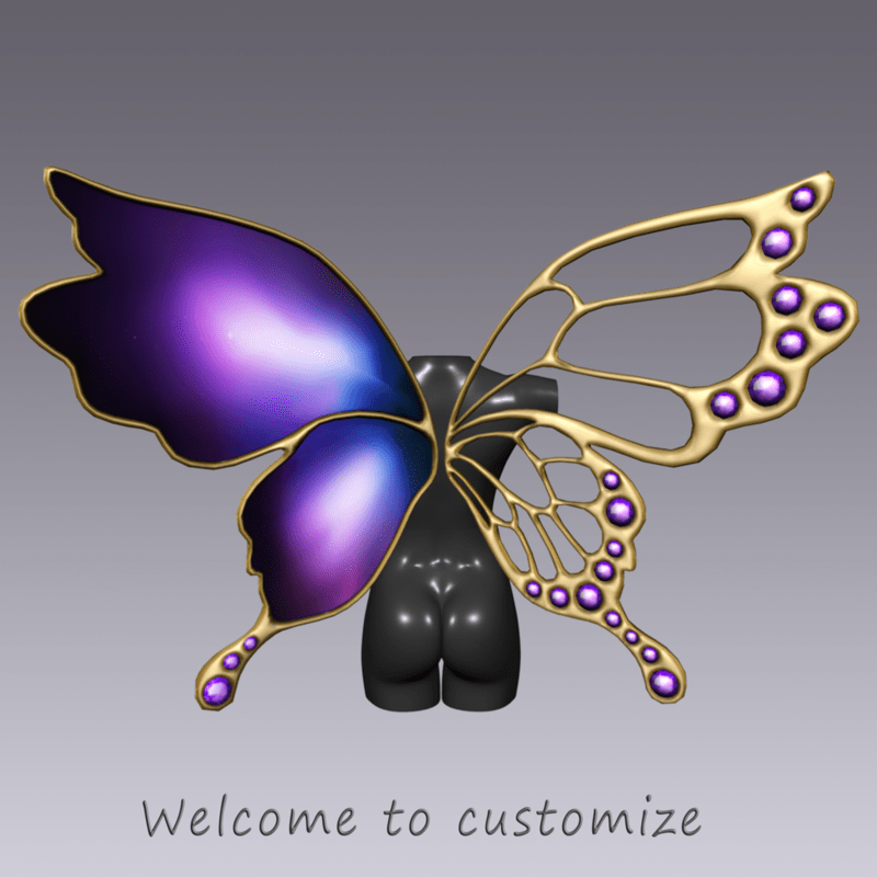 镂空翅膀Hollow wings