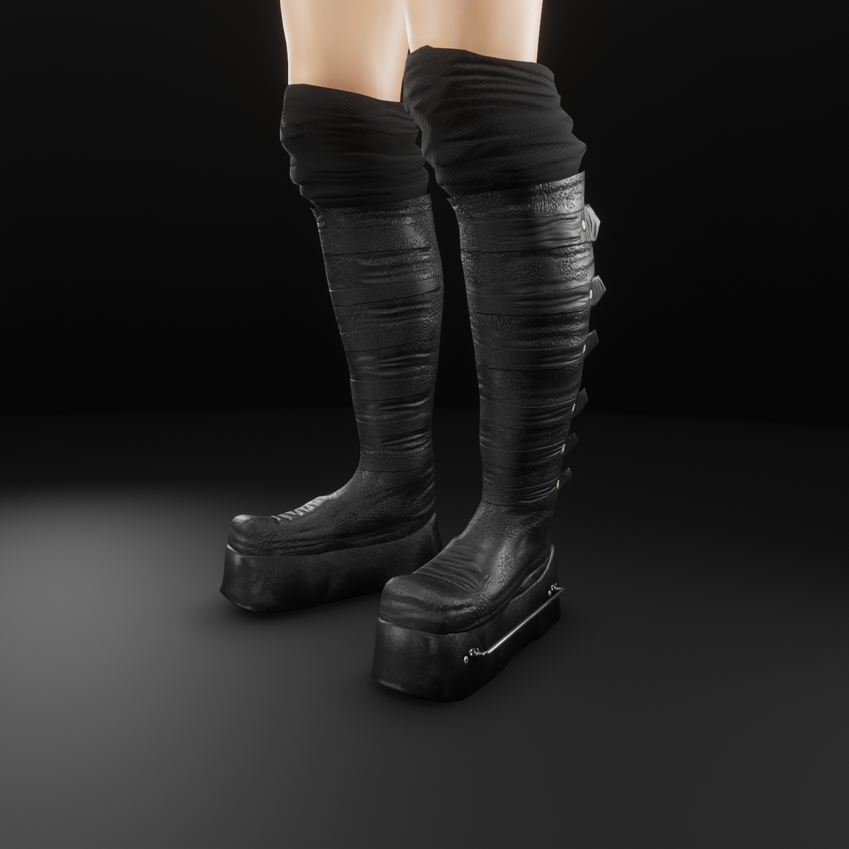 GOTH/RAVE BOOTS MALE