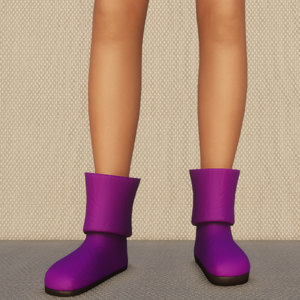 Ankle Alina Boots - Purple