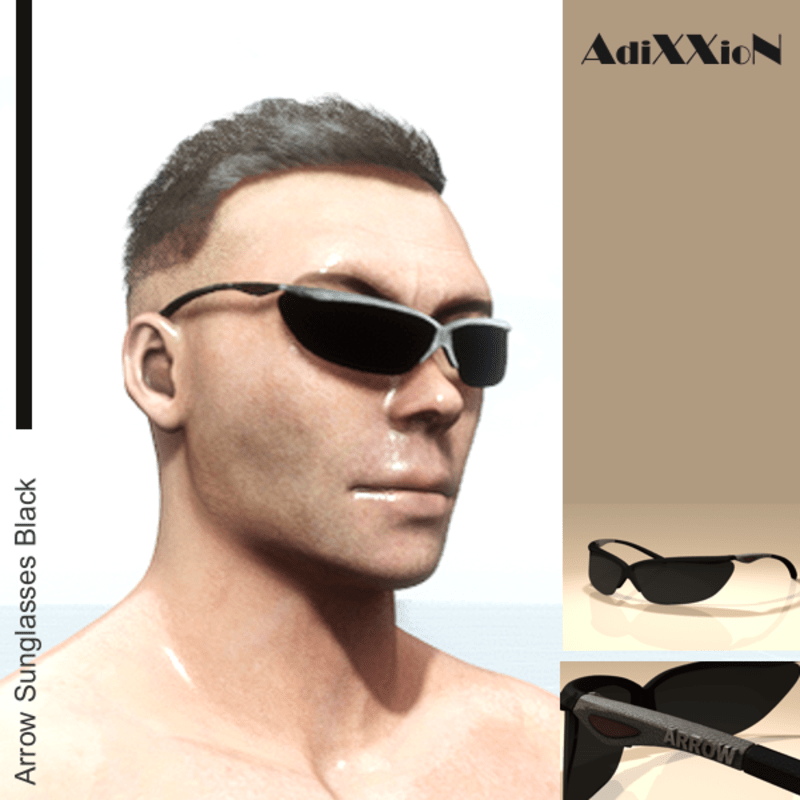 Arrow Sunglasses Black