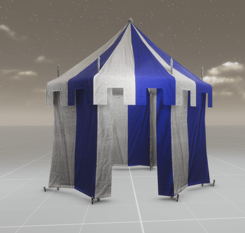 Medieval Style Tent_B