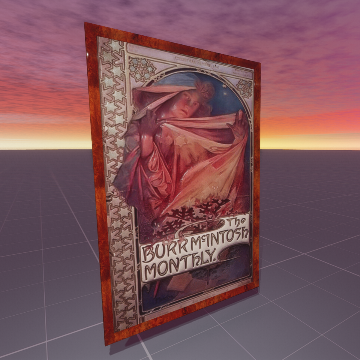 Burr McIntosh Monthly Alphonse Mucha