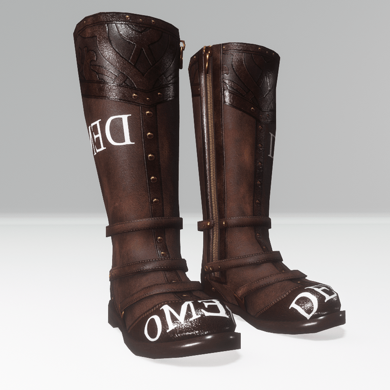 Steampunk set - boots DEMO
