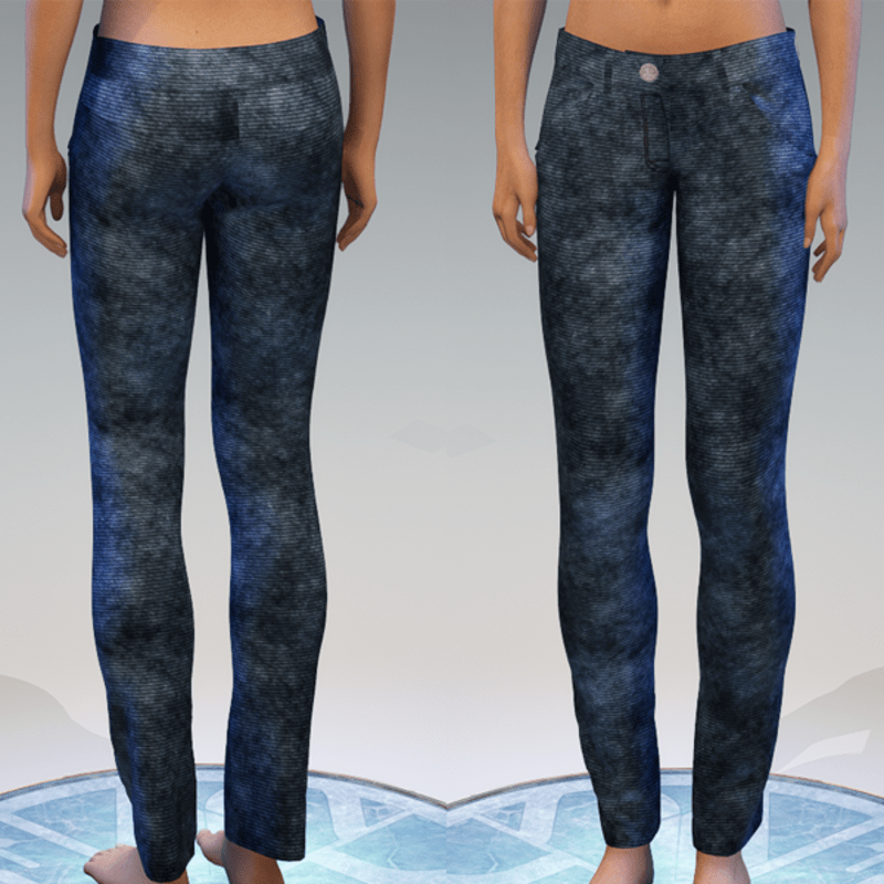 Jeans Long Dark Blue for Woman AV2