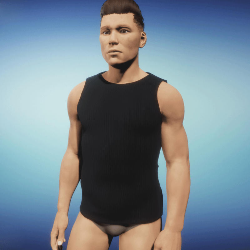 Sleeveless Top black