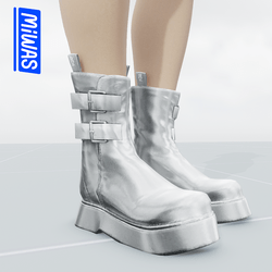 MIWAS/ Wheein Boots #Silver