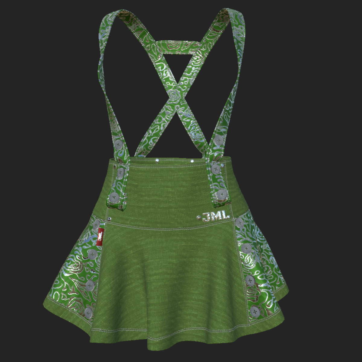WT SKIRT_ GREEN