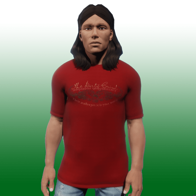 Mens' The Dirty Grind Independent Artist Community Tee