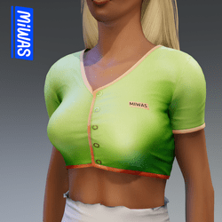 MIWAS/HeartClub Top #Neon Green