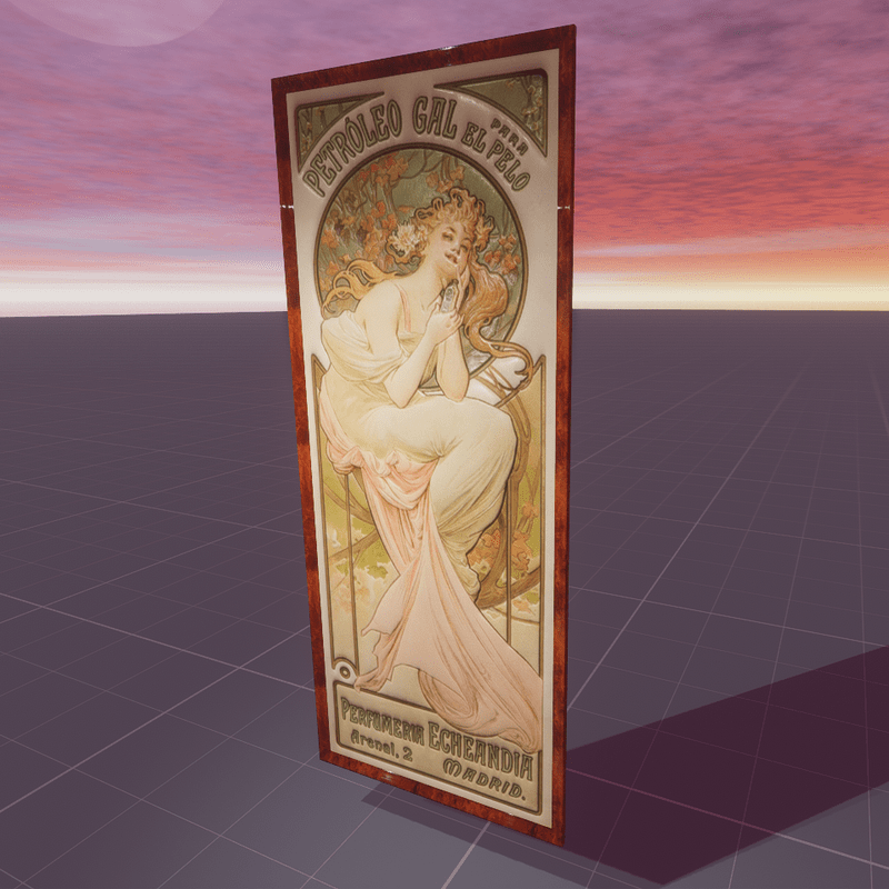 Petroleo Gal Para El Pelo Alphonse Mucha 2