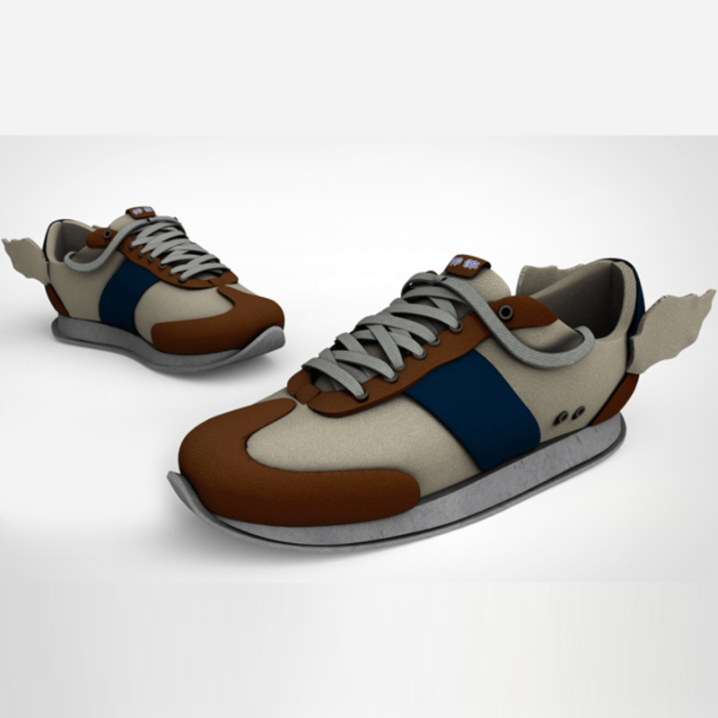 Messenger Sneakers Blue