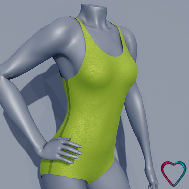 Body Swimsuit - Green