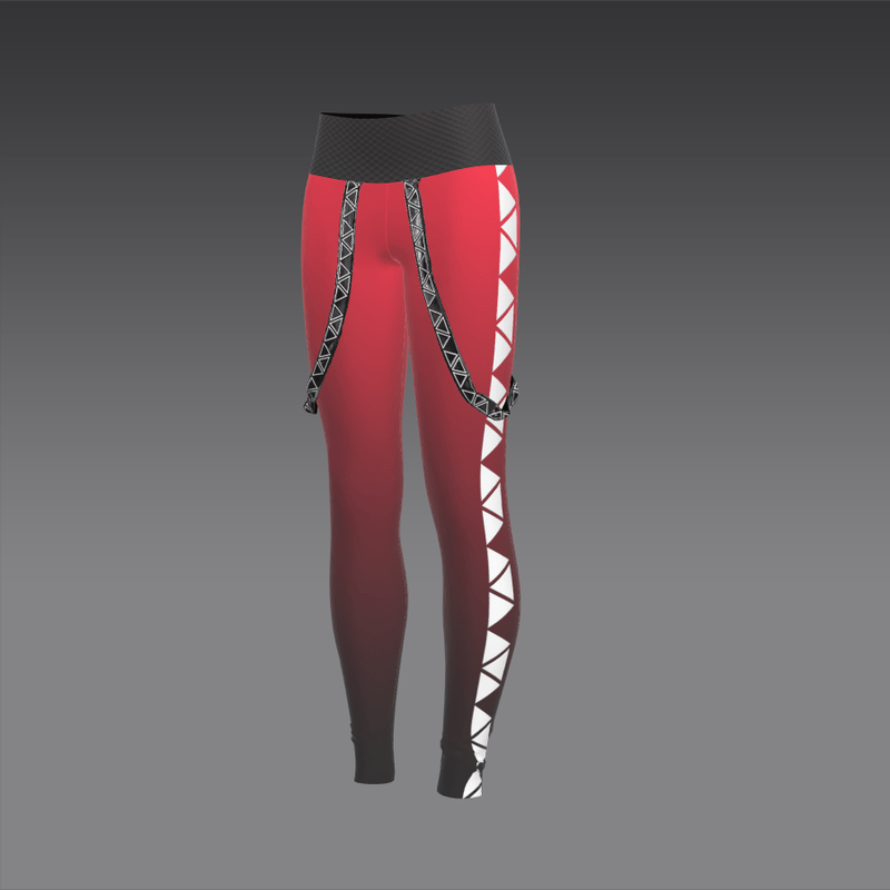 Hotgirl gradient black red