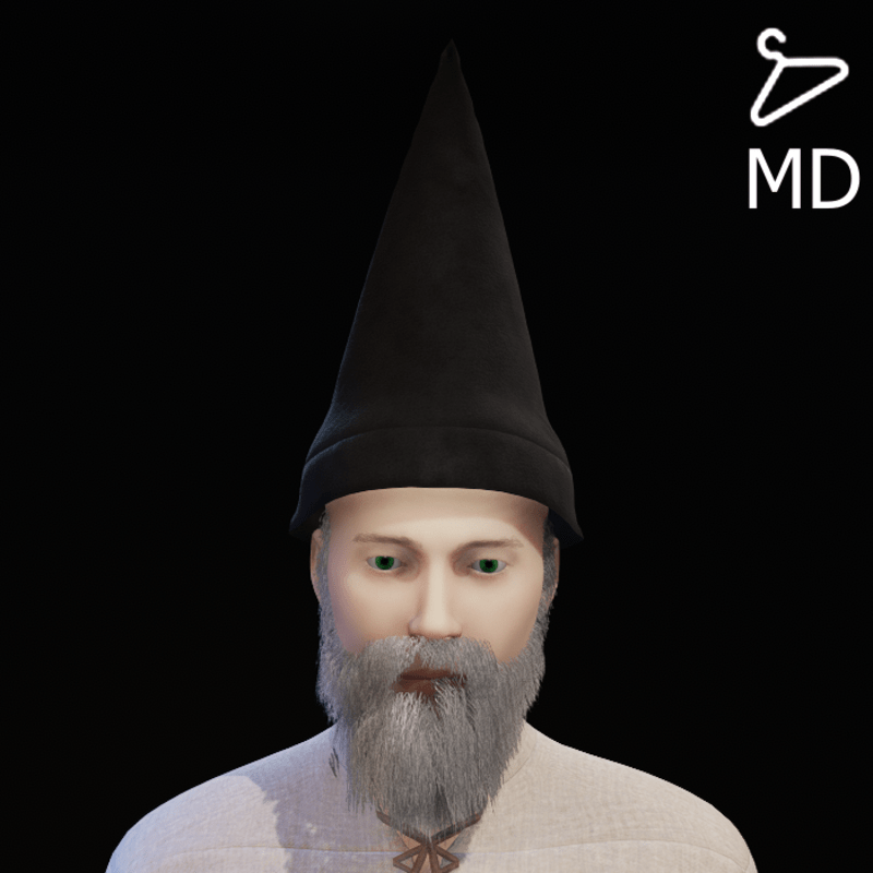 Gnome Hat - Black