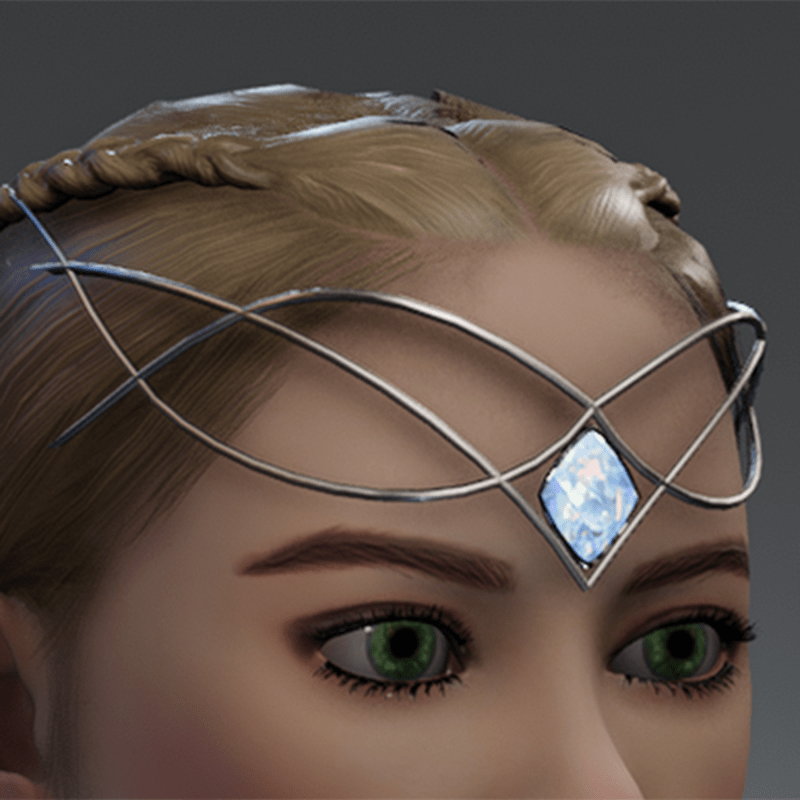 Emissive opal Circlet