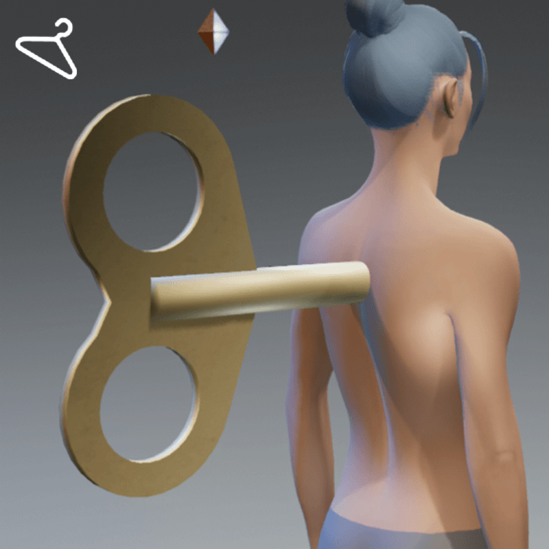 Clockwork Key brass V1